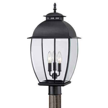 Quoizel Bain Outdoor Post Lantern BAN9011K